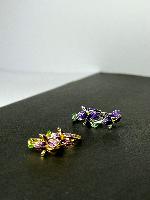 Argolas Lótus Roxo Uva